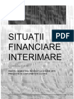 5 - Situatii Financiare La 30 Iunie 2015 Consolidate