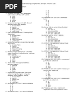 Soal MID Semester TKJ Melakukan Perbaikan Dan Setting Ulang Koneksi Jaringan Berbasis Luas