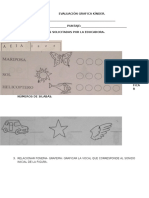 EVALUACIÓN GRAFICA KÍNDER