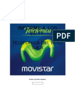 Informe Financiero Telefonica Del Perú 2016