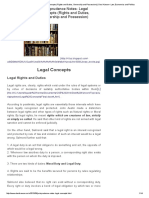 Jurisprudence Notes- Legal Concepts (Rights and Duties, Ownership and Possession) _ Desi Kanoon- Law, Economics and Politics