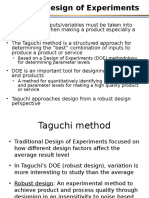 2 Design of Experiments via Taguchi Methods21