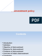 Disinvestment Policy Overview