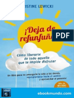 Deja de Refunfunar - Christine Lewicki