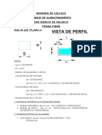 Memoria de Cálculo Tanque de Almacenamiento de Agua Rectagular