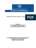 Terminación de Contrato Laboral y Tipos de Sociedades Tercera Entrega