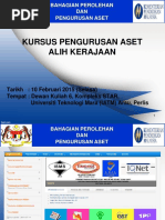 Slide Kursus Pengurusan Aset 1pp