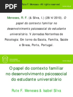 O papel do contexto familiar no desenvolvimento psicossocial do estudante universitário