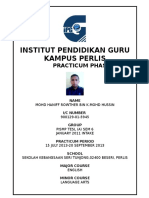 Institut Pendidikan Guru Kampus Perlis: Practicum Phase 2