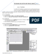 Creacion de Bases de Datos en Visual Basic PDF