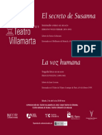 Libreto El Secreto de Susanna y La Voz Humana PDF