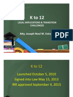 Legal Basis of K12
