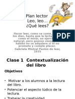 Presentación Plan Lector Kinder