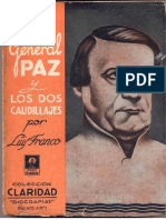 Franco, Luis. El General Paz y Los Dos Caudillajes PDF
