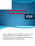 Penatalaksanaan Hipotiroidisme