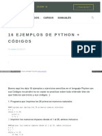 WWW Comoprogramar Org Ejemplos de Python Codigo