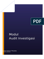 Modul Pencegahan, Pendeteksian, Dan Profil Pelaku Fraud - Andre Sabam P Munthe - A31115712