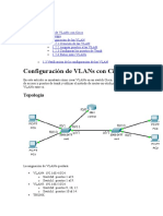 Configuración de VLANs Con Cisco