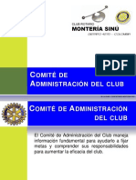 Comite Admon Del Club Presentacion