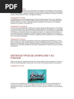 Catapultas de Tensión