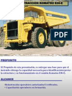 Curso Estructura Funcionamiento Camion Extraccion 830e Komatsu PDF