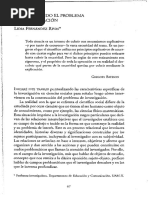 Construyendo El Problema de Investigación