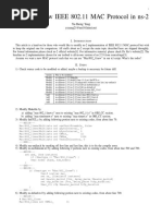 Cloning A New IEEE 802.11 MAC Protocol in ns-2: Yu-Sheng Yang