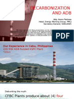 Decarbonization and ADB