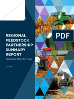 Regional Feedstock Partnership Summary ReportRegional Feedstock Partnership Summary Report