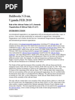 Download role of African Union by Baliboola  N  Ivan SN34849591 doc pdf