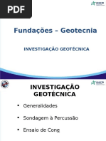 4. Investigação Geotécnica