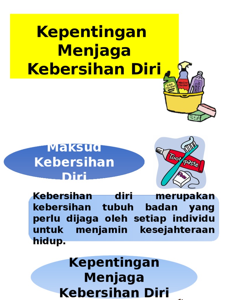 Kepentingan Kebersihan Diri Pdf