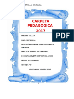 Carpeta Pedagógica Primaria