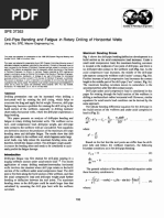 Drill-Pipe Bending and Fatigue in Rotary Drilling of Horizontal Wells
