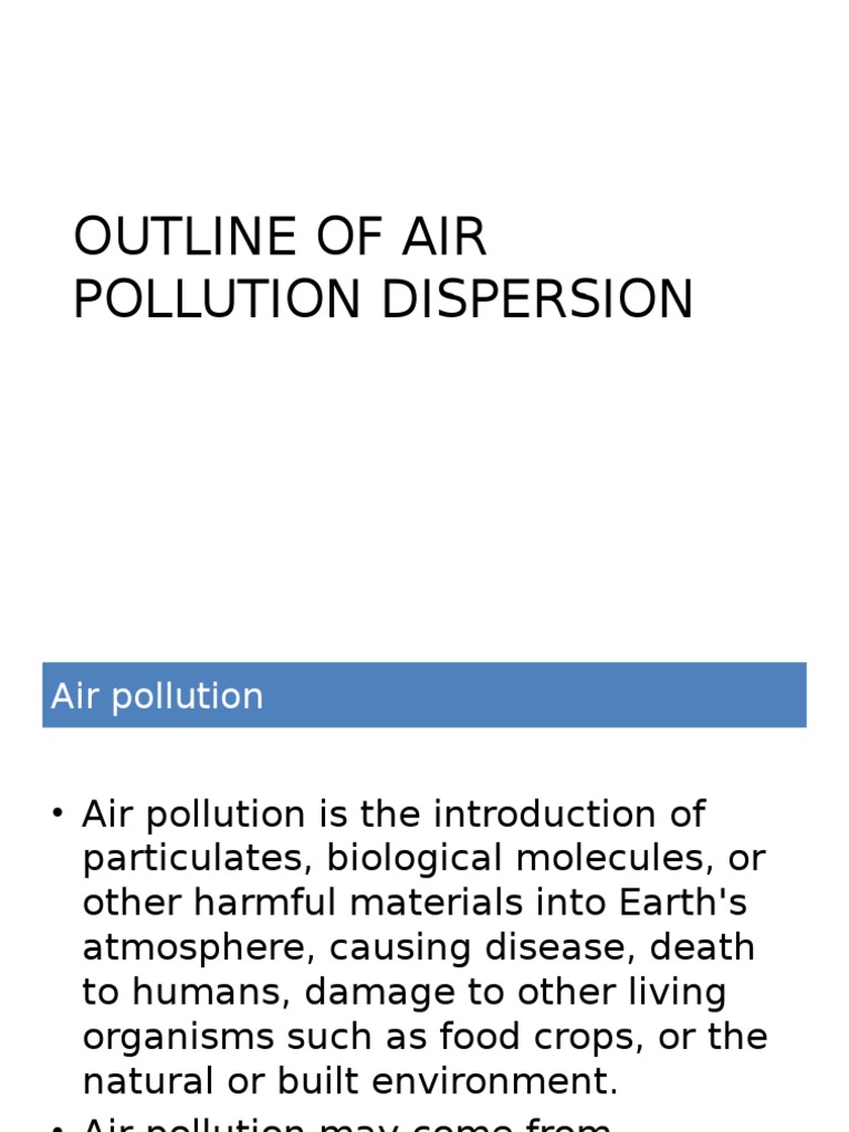 Environmental pollution definition image