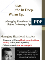 Situational Anxiety - Be Like Bill