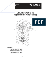 Gree Multi Cassette Parts Catalog Rev 1