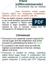 Trace Elements (Microminerals)