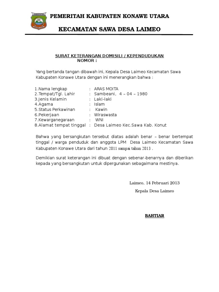 Surat Keterangan Domisili Docx 10 contoh surat keterangan domisili pribadi kitas perusahaan dan lembaga dari kelurahan desa dan rt rw surat keterangan oktober 23 2019 21 21 surat keterangan domisili pada artikel sebelumnya kita telah membahas mengenai contoh surat keterangan domisili tempat tinggal dari rt.