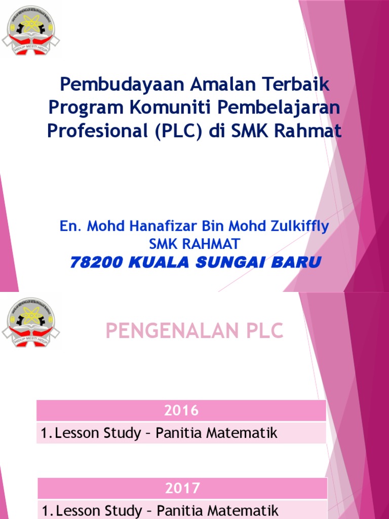 PLC Lesson Study PDF