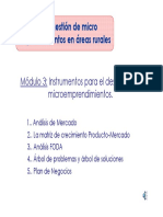 Microemprendimientos - Analisis Mercado PDF