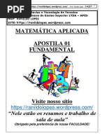Facet Apostila Fundamental Frações e Porcentagem Conteudo
