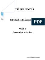 PJJ - Lecturer Notes - Pert 1 - Introduction To Accounting