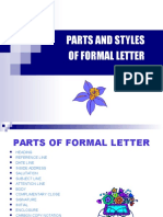 Parts of Business Letter