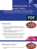 Orville Redenbacher Vs James Smith