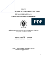 Skripsi Pengolahan Limbah Cair Kadar Cod Dan Fenol Tinggi Dengan Proses Anaerob Dan Pengaruh Mikronutrient Cu (Limbah Industri Jamu Tradisional)