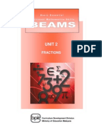 BEAMS - Unit 2 Fractions
