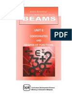 BEAMS_Unit 6 Coordinates and Graphs of Functions