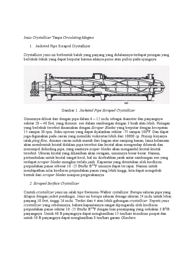 Crystallizer | PDF