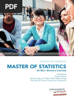 Master of Statistics